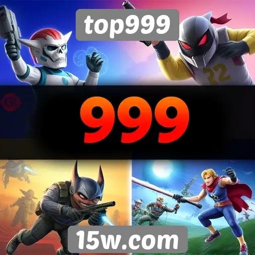 top999 apresenta novos jogos em diversas categorias