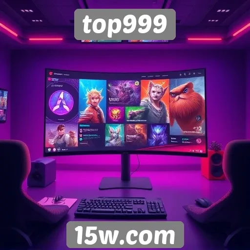 Exploração da interface do usuário do top999