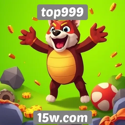 Variedade de jogos disponíveis na plataforma Top999